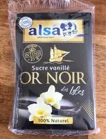 Mängden socker i Sucre vanillé OR NOIR