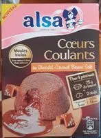 Mängden socker i Coeurs coulants au chocolat-caramel beurre salé