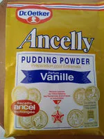 Mängden socker i Ancelly pudding powder