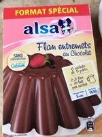 Mängden socker i Flan entremets au chocolat