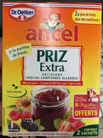 Mängden socker i Ancel Priz Extra