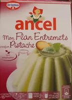 Mängden socker i Mon flan Entremets parfum pistache