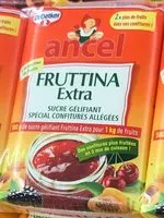 Mängden socker i Fruttina extra