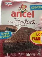 Mängden socker i Ancel mon fondant au chocolat