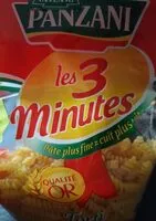 Mängden socker i Pâtes panzani 3minutes