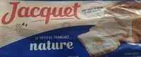 Mängden socker i Pain de mie nature Jacquet