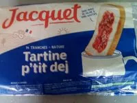 Mängden socker i Tartine P'tit Déj Nature (14 tranches)