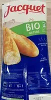 Mängden socker i Petite fournée bio 2 demi-baguettes nature