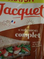Mängden socker i Pain de mie complet