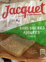 Mängden socker i Pain de mie complet - sans sucre ajouté