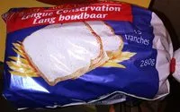 Mängden socker i 280G Pain De Mie Longue Conservation