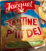 Mängden socker i Tartine p'tit Dej