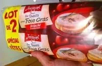 Mängden socker i Toasts briochés pour foie gras