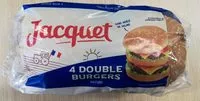 Mängden socker i Double Burger nature