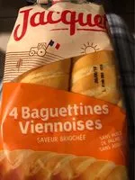 Mängden socker i Baguettines Viennoise Briochée