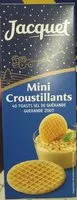 Mängden socker i Mini Croustillants 40 toasts sel de Guérande