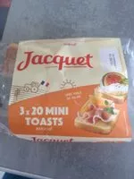 Mängden socker i Mini-Toasts Foie Gras