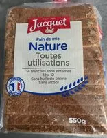 Mängden socker i Pain de mie
