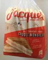 Mängden socker i Tranches pour croque monsieur