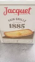Mängden socker i Pain grillé 1885