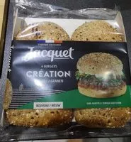 Mängden socker i Burger creation graines x4 260g