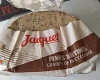 Mängden socker i Fines tartines graines de lin et courge