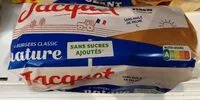 Mängden socker i Burger Nature Sans Sucres Ajoutés X4