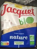 Mängden socker i Pain de mie nature bio sans sucre ajoutés