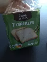Mängden socker i Pain de mie 7 céréales