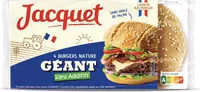 Mängden socker i Burgers nature géant sans additifs