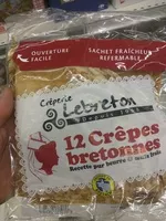 Mängden socker i Crêpes bretonnes