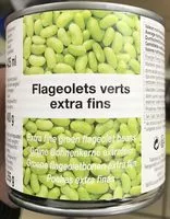 Mängden socker i Flageolets verts extra fins