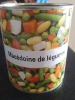Mängden socker i Macedoine de légumes