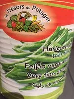 Mängden socker i Haricots vert très fin