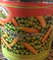 Mängden socker i Petits pois et carottes à l'étuvée très fins