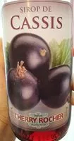Mängden socker i Sirop de cassis