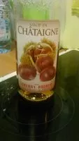 Mängden socker i Sirop de châtaigne
