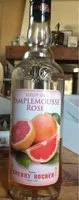 Mängden socker i Sirop de pamplemousse rose