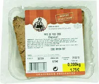 Mängden socker i Pate de foie de pays