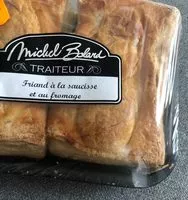 Mängden socker i Friand a la saucisse et au fromage