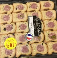 Mängden socker i Mini brioche au saucisson