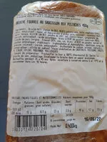 Mängden socker i Brioche fourrée au saucisson