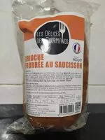 Mängden socker i Brioche fourrée au saucisson
