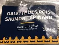 Mängden socker i Galette des rois au saumon et aux épinards