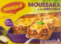 Mängden socker i Moussaka à la grecque
