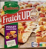 Mängden socker i Buitoni Fraîch'UP Poulet sauce BBQ