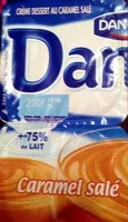 Mängden socker i Danette caramel salé