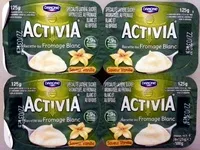 Mängden socker i Activia Recette au fromage blanc (2,9 % MG) Saveur Vanille