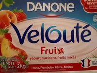 Mängden socker i Velouté Fruix yaourt aux bons fruits mixés