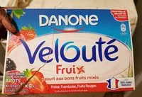 Mängden socker i Velouté Fruix Fruits Rouges